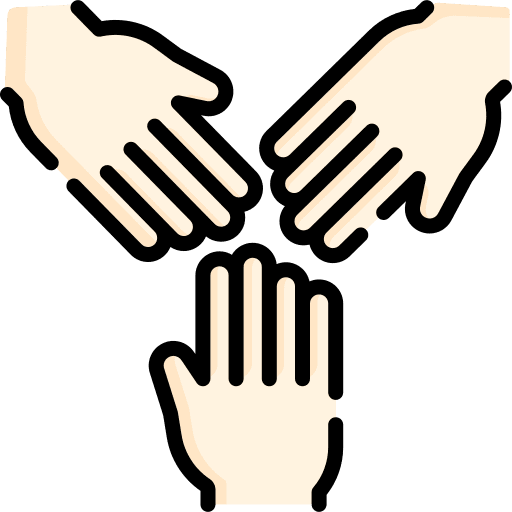 Teamwork teamwork hand cooperation icon Teamwork teamwork hand cooperation icon