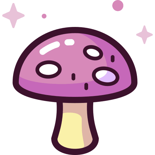 Mushroom nature vegan fungi icon