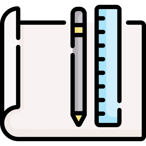 Project paper draw project icon Project paper draw project icon