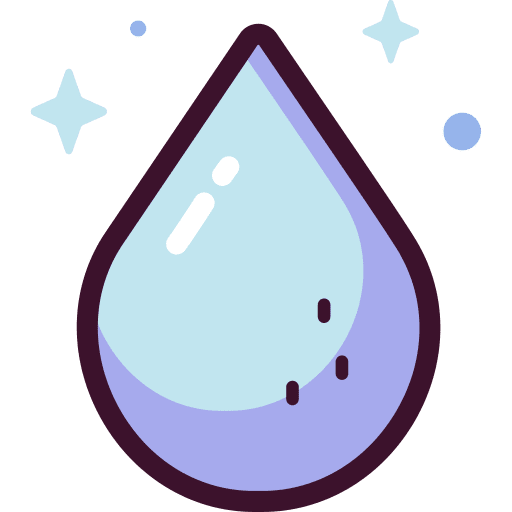 Water weather raindrop ecology and environment icon