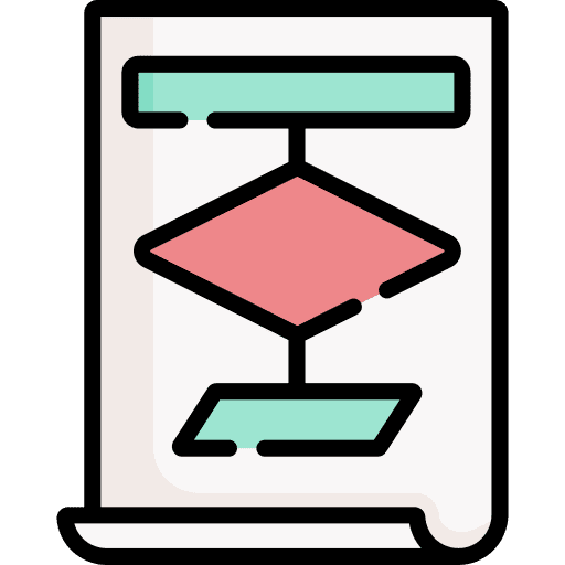Workflow paper workflow process icon Workflow paper workflow process icon