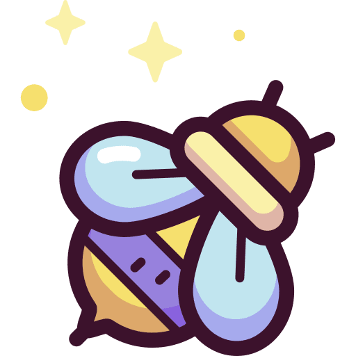 Bee garden wasp zoology icon