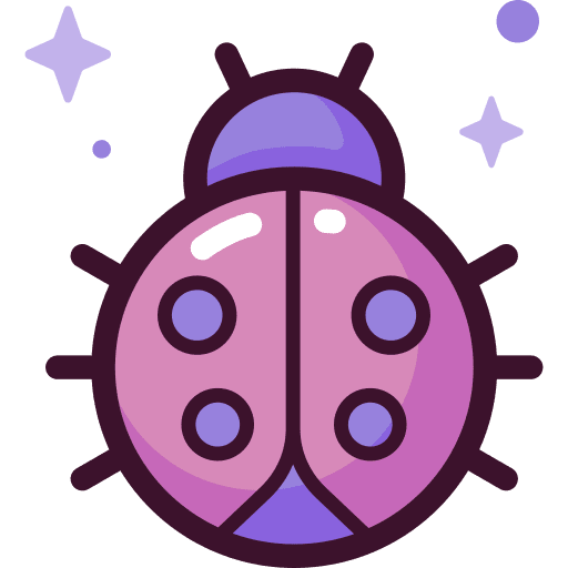 Ladybug ladybird insect wildlife icon