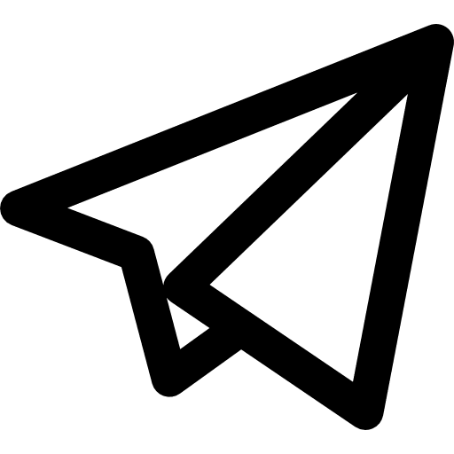 Telegram logo social network message social media icon