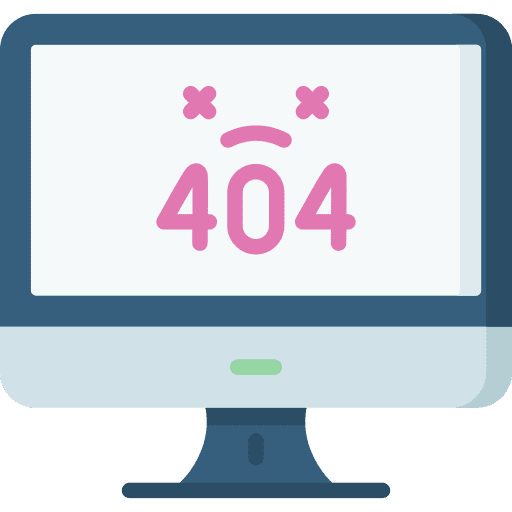 Error 404 web seo and web internet icon Error 404 web seo and web internet icon