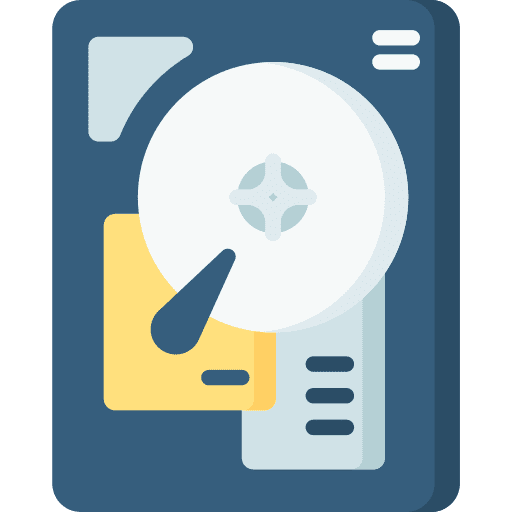 Harddisk data hardware computer icon