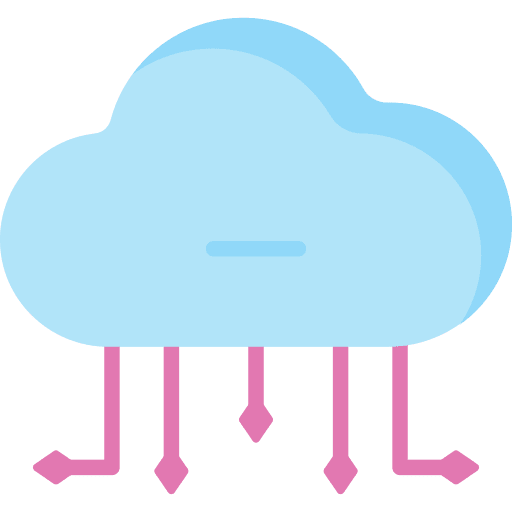 Cloud computing technology data storage cloud computing icon Cloud computing technology data storage cloud computing icon