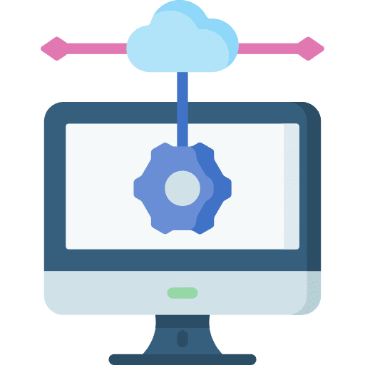 Settings technology seo and web cloud icon Settings technology seo and web cloud icon
