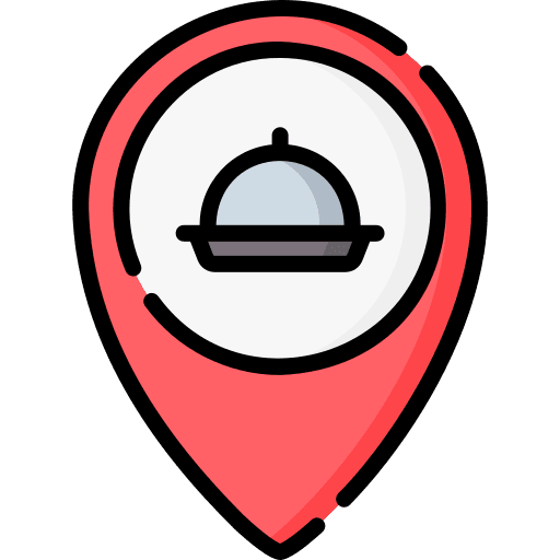 Restaurant maps and location map pointer map point icon Restaurant maps and location map pointer map point icon