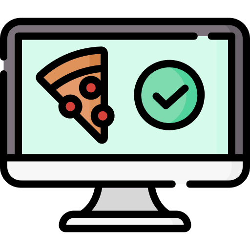 Order food food and restaurant computer food icon Order food food and restaurant computer food icon