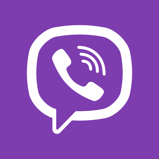 Viber social network viber logo icon