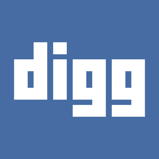 Digg logotype social media digg icon