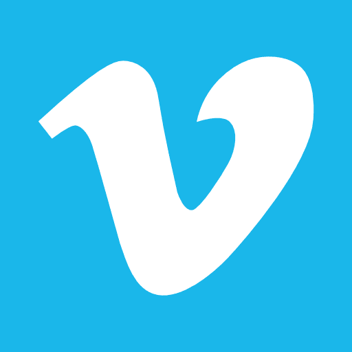 Vimeo social network vimeo website logos icon