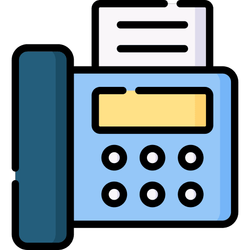 Fax fax office material electronics icon