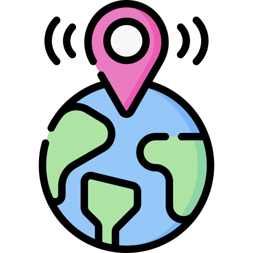 Gps location pin gps communications icon