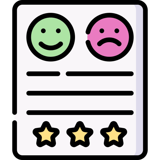 Feedback user communications testimonial icon