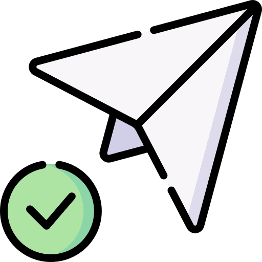 Sent mailing sent plane icon Sent mailing sent plane icon