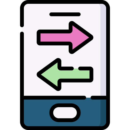 Contact contact clocks arrows icon Contact contact clocks arrows icon
