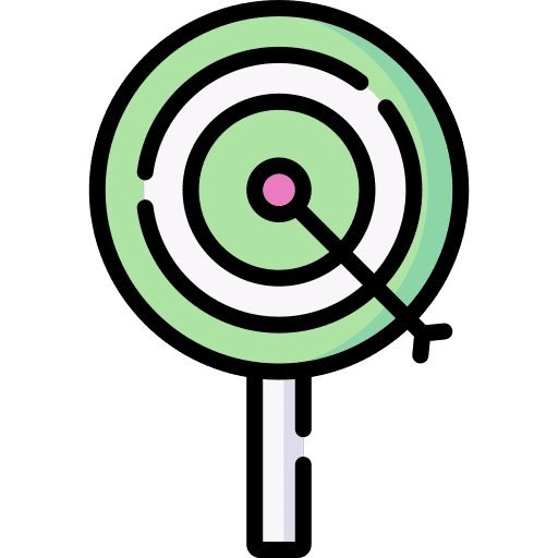 Target business and finance seo and web goal icon Target business and finance seo and web goal icon