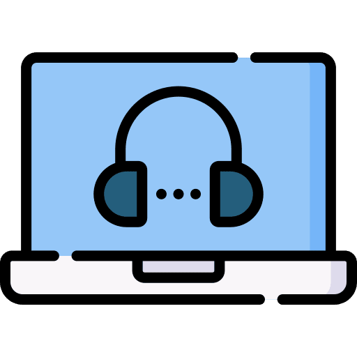 Video call elearning call conference icon Video call elearning call conference icon