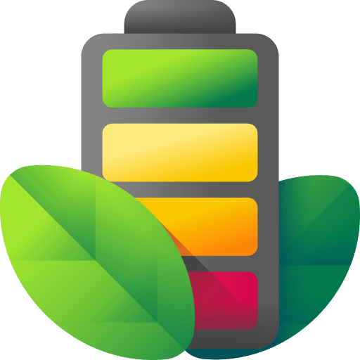 Battery battery status eco battery ecology and environment icon
