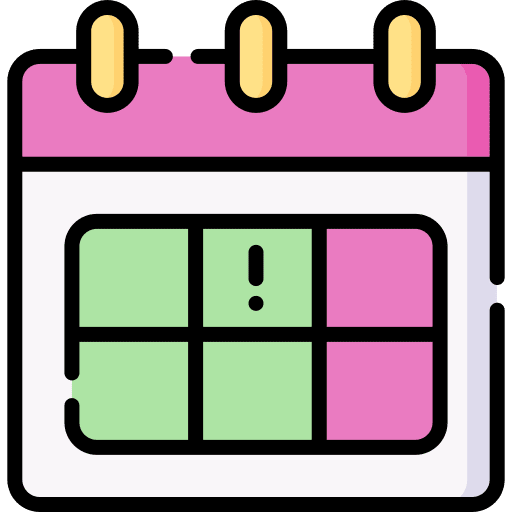 Calendar date time and date interface icon Calendar date time and date interface icon