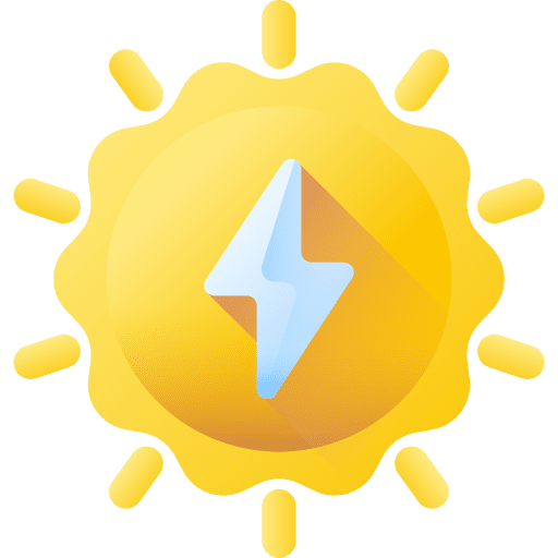 Solar energy electricity solar energy energy icon