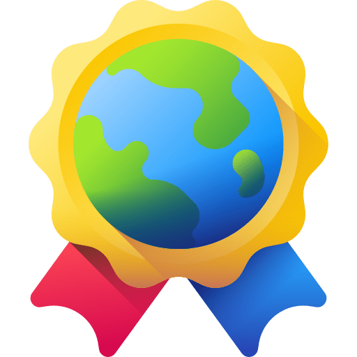 Reward world award ecology icon Reward world award ecology icon