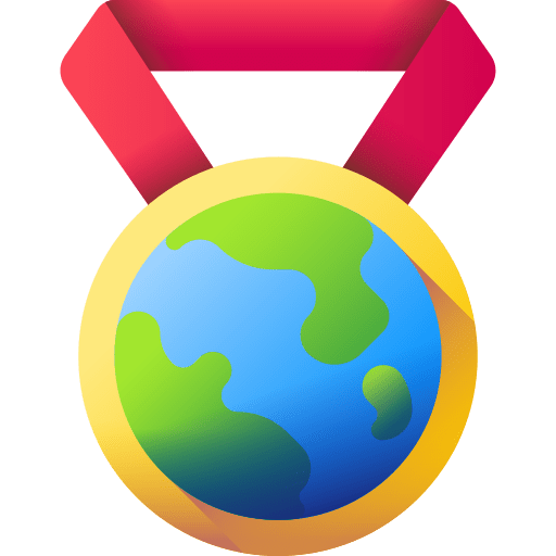 Achievement medal ecology and environment achievement icon Achievement medal ecology and environment achievement icon