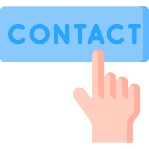 Contact button user interface contact icon