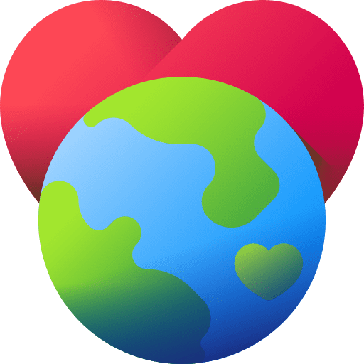 Earth peace save the world charity icon Earth peace save the world charity icon