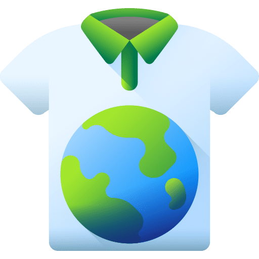 Shirt earth clothing ecology icon Shirt earth clothing ecology icon