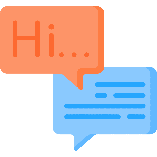 Conversation chat multimedia communications icon Conversation chat multimedia communications icon