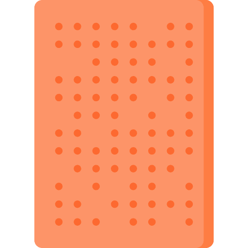 Braille accessibility education blind icon Braille accessibility education blind icon