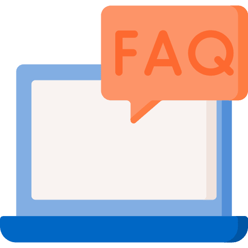 Faq laptop faq computer icon Faq laptop faq computer icon