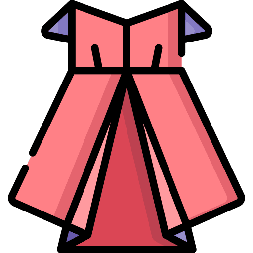 Dress craft cloth dress icon