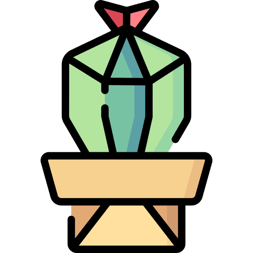 Cactus craft art and design pot icon Cactus craft art and design pot icon