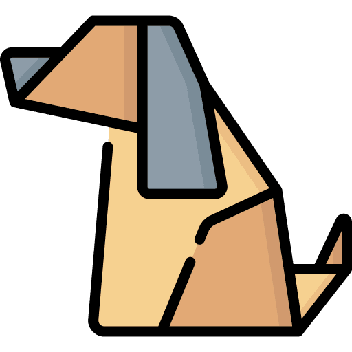 Dog animal craft art and design icon Dog animal craft art and design icon