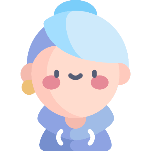 Teenager user profile avatar icon