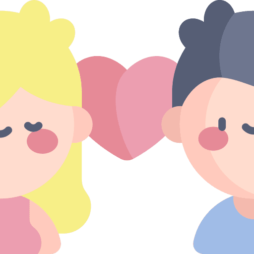 In love girl boy in love icon In love girl boy in love icon