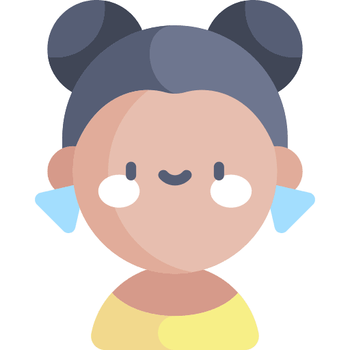 Teenager girl afro buns icon Teenager girl afro buns icon