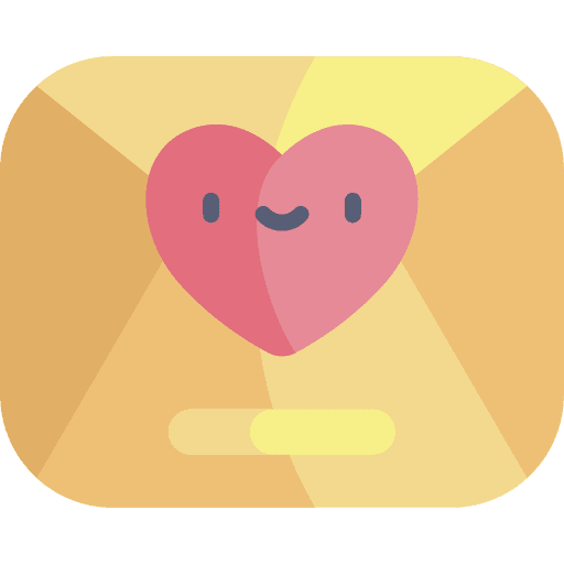 Love letter love and romance wedding card mail icon Love letter love and romance wedding card mail icon
