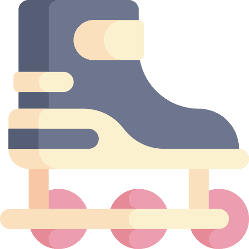 Roller skate fashion roller skates sports and competition icon Roller skate fashion roller skates sports and competition icon