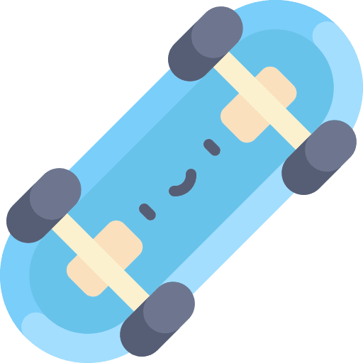 Skateboard sports and competition transportation skating icon Skateboard sports and competition transportation skating icon