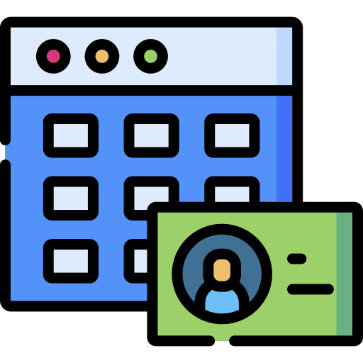 Portfolio design browser portfolio icon Portfolio design browser portfolio icon
