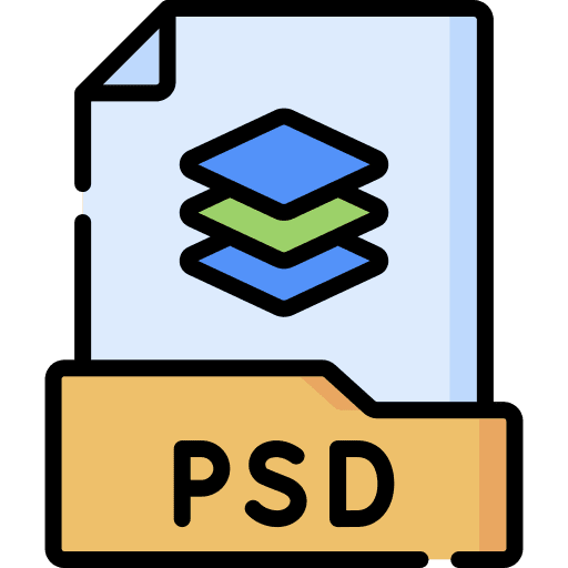 Psd file format extension document psd file format icon Psd file format extension document psd file format icon