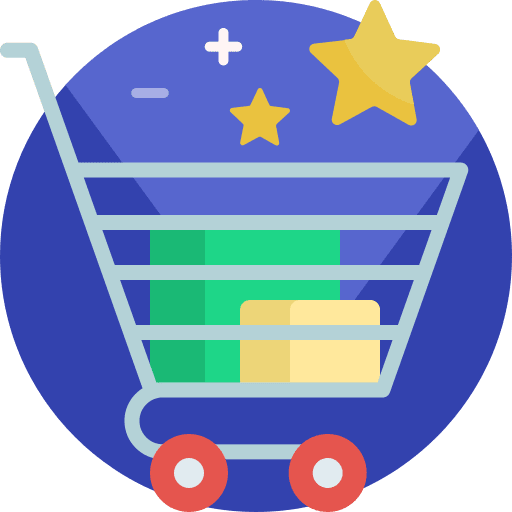 Shopping cart shopping commerce and shopping customer satisfaction icon Shopping cart shopping commerce and shopping customer satisfaction icon