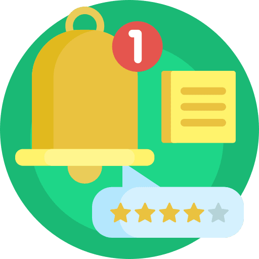 Notification bell bell interface review icon Notification bell bell interface review icon
