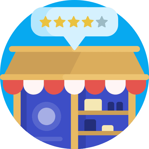 Store online shopping stars online store icon Store online shopping stars online store icon
