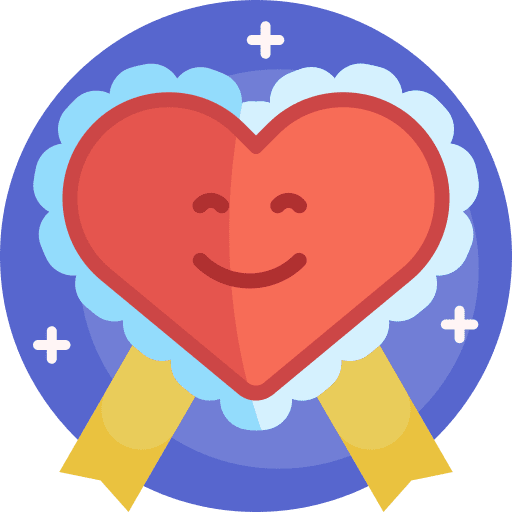 Heart heart award medal icon Heart heart award medal icon